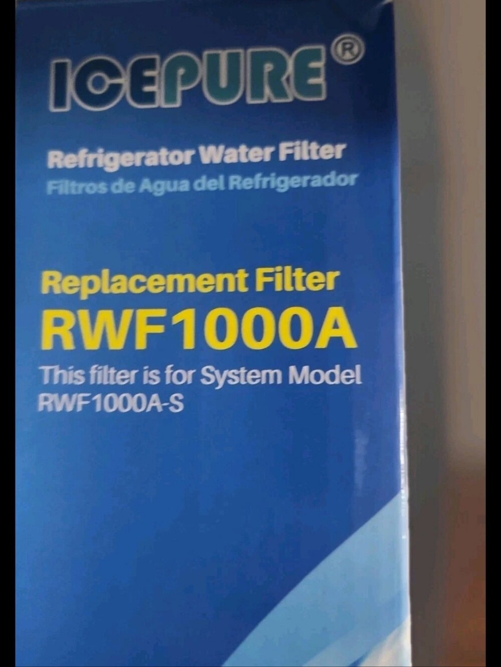ICEPURE RWF1000A Refrigerator Water Filter - New Unopened Filter
